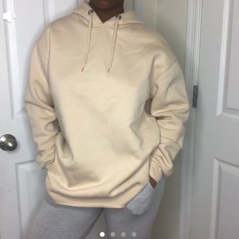 Topshop Long/Oversized Hoodie